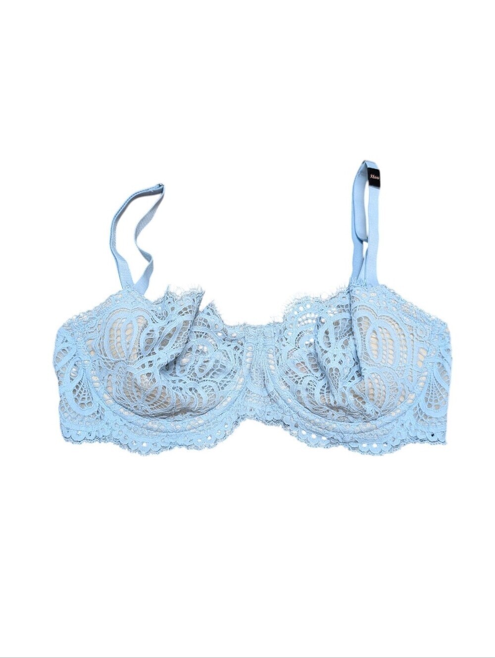 Victoria's Secret Dream Angels Push-up W/O Padding Lace Underwire Bra (32DD)